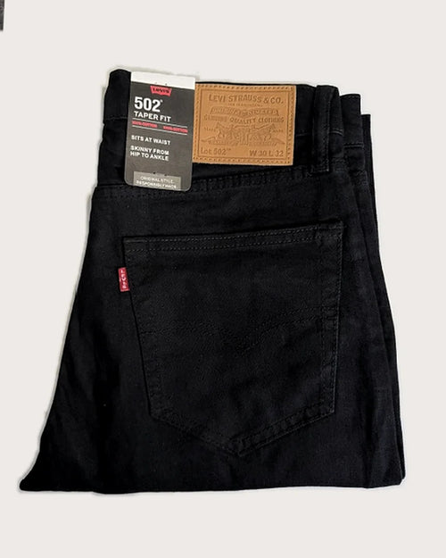 Levi's 502 Taper Black