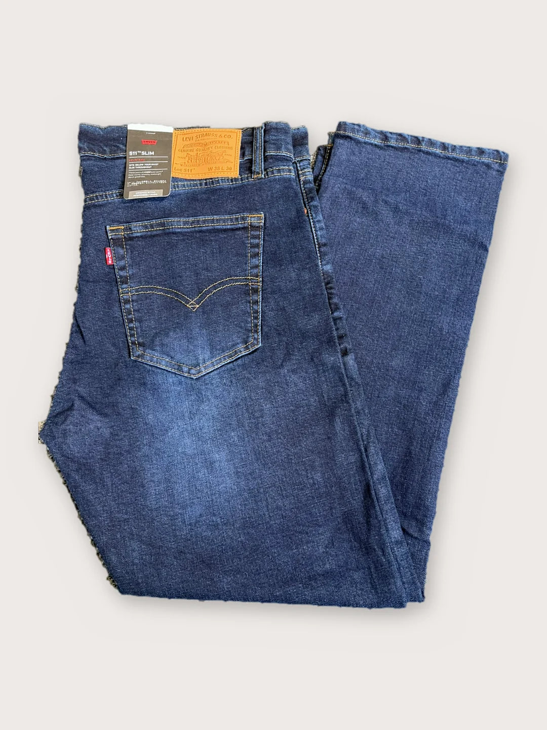 Levi's 511 Slim Blue – Full length with slim leg